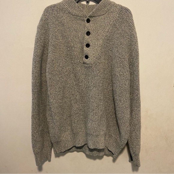 Eddie Bauer Men’s Sweater Size Large Pullover Heavy Ribbed Grandpa - Picture 1 of 10